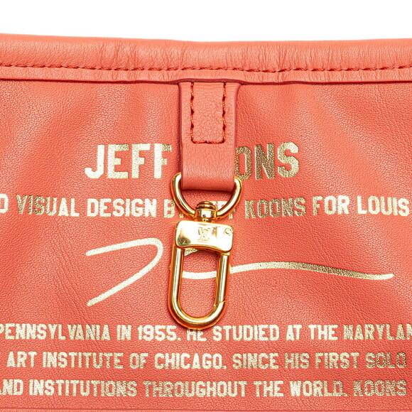 Louis Vuitton Jeff Koons Neverfull Masters Collection Tote Bag Pink - Picture 5 of 8